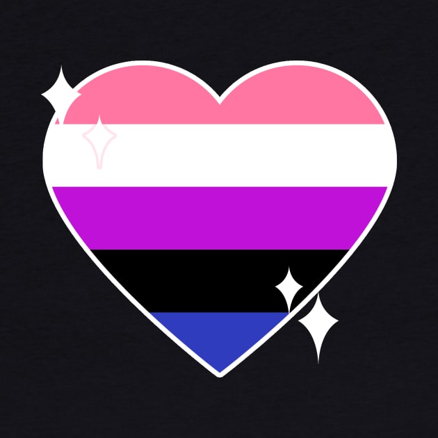 Kawaii Pride Collection - Genderfluid by rewordedstudios